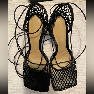 Bottega Veneta Stretch Lace-up Sandal